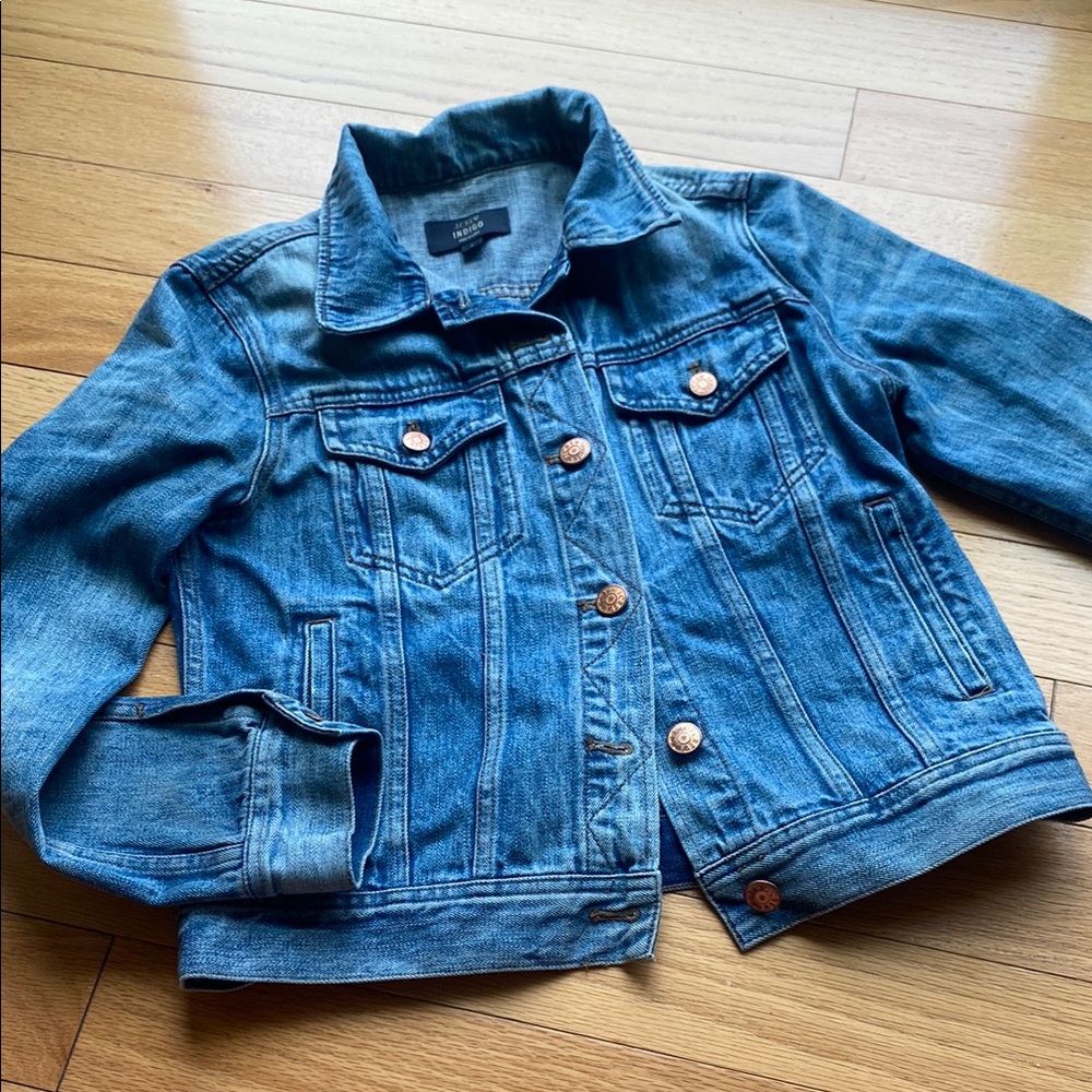 J. Crew Indigo Denim Jacket